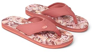 Animal Swish Womens AOP Slip-On Flip Flops Tan 8