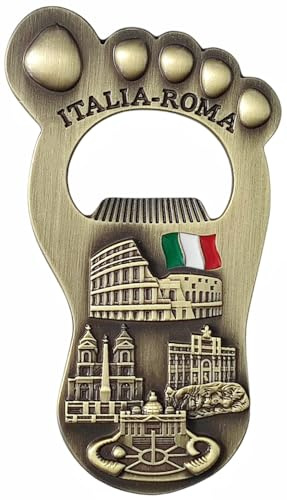 Flaschenöffner Rom Italien Tourist Souvenir 3D Kühlschrank Magnet Hause Küche Kühlschrank Dekoration Magnet Andenken Handwerk