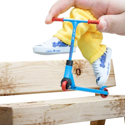 Finger Boards Set - Rampe für Skateboard und Scooter Von, Brettzubehör | Interaktives Spielzeug Mit Schuhen, Hosen Und Werkzeugen Aus Legierung, Bewegungsbrett-Set D
