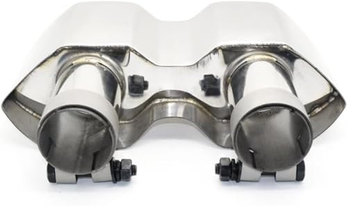 GwwEi6 Auto Auspuff Endrohr Für Ford Focus ST 2017,Edelstahl Endrohr Schalldämpfer Spitze Auto Hinten Schwanz Kehle Zubehör