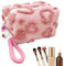 Yianyal Kosmetiktasche, Herz -Make -up -Tasche - Herzdesign Reißverschlussbeutel für Make -up -Pinsel | Tragbare Reisetacktasche für Töchter, Mütter, Frauen, Freunde