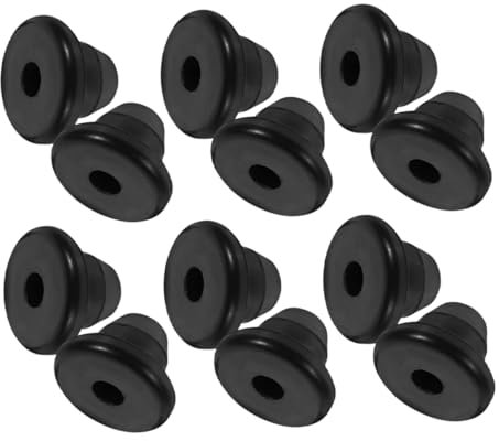 EXQUIMEUBLE 15pcs Hydraulic Jack Rubber Plugs Oil Filler Bungs for Floor Jack Leak Prevention Seal Kit Compatible Various Models and Versatile Oil Fill Plugs