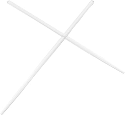 Cabilock Palillos De Vidrio Palillos Lavables Aptos Para Lavavajillas Multifunción Palitos De Sushi Transparente