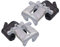 BESTPRICE 2x Bremssattel hinten links und rechts mit Stellelement für elektronische Festellbremse Bremszange, Kompatibel mit A udi A6 Allroad C6 (4FH), A6 C6 (4F2), A6 C6 Avant (4F5)