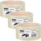 3 ROLLEN Nopi Universal Packband, transparent, je 66m:50mm