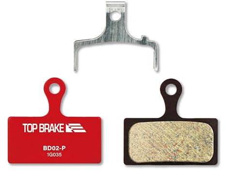 Top Brake Scheibenbremsbeläge Fahrrad für Shimano XTR M9000/9020/985/988/987,Deore XT M785/M615/8100/M6000/6100/8000 Flat Mount, Alfine S700 / S7000 SLX M7000/M666/M675, Road CX75