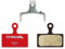Top Brake Scheibenbremsbeläge Fahrrad für Shimano XTR M9000/9020/985/988/987,Deore XT M785/M615/8100/M6000/6100/8000 Flat Mount, Alfine S700 / S7000 SLX M7000/M666/M675, Road CX75