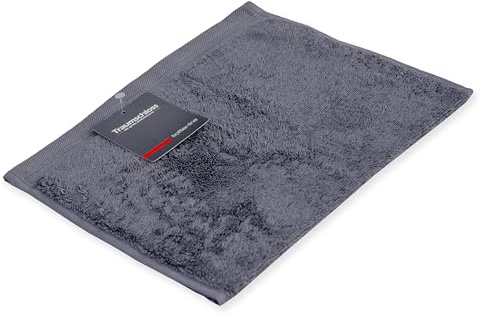 Traumschloss Gästetuch »Frottier-Line« 100% Baumwolle | 500g/m² | flauschig weich | dunkelgrau | 30x50cm