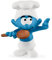 Schleich 20831 Schtroumpf Cuisinier (The Smurfs) Multicolore
