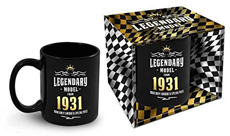 Tasse zum Geburtstag mit Geburtsjahr 1931