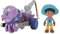 Giochi Preziosi Dino Ranch Miguel & Tango, Fahrzeug mit Dinosaurier und hoher Figur ca. 7,5 cm, TV, für Kinder ab 3 Jahren, DNA03300, wertvolle Spiele