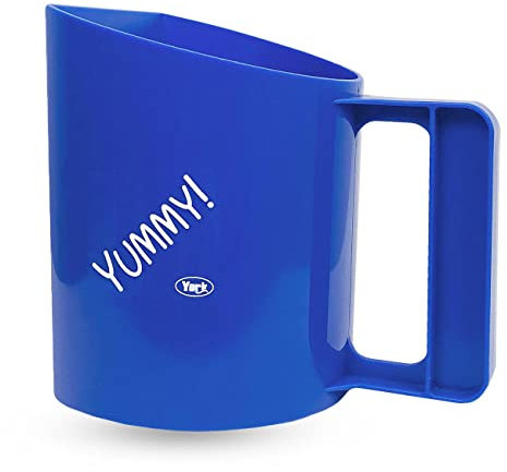 York Messbecher Yummy Pferdefutterschaufel Haferschaufel Futterbecher Futterschaufel (Blau)