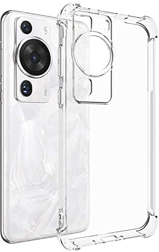 mtb more energy® Case Soft Armor compatibile con Huawei P60, Huawei P60 Pro, angoli rinforzati, protezione della fotocamera, 1,5 mm, TPU