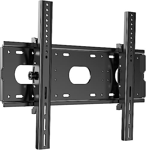 JXMTSPW TV-Wandhalterung, große Größe, neigbar, für die meisten 42 bis 85 Zoll, VESA bis 700 x 500 mm und maximale Belastung 84 kg, 55 58 60 65 70 75 80 Zoll, verstellbare TV-Wandhalterung