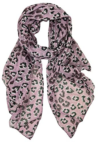 collezione alessandro Schal Leo Chic Made in Italy, mit Seidenanteil 150cm x 80cm