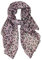 collezione alessandro Schal Leo Chic Made in Italy, mit Seidenanteil 150cm x 80cm