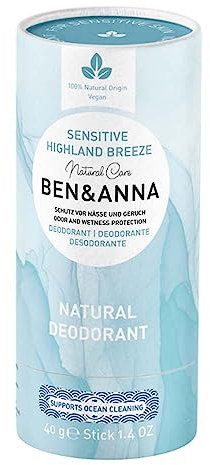 Ben & Anna Highland Breeze Sensitive Deo, Papertube, 40g (5)