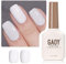 GAOY Gel-Nagellack, 16 ml, Farbe 1002, Soak-Off, UV-Lichthärtung, Gel-Nagellack für French Tips, Nagelkunst, DIY-Maniküre zu Hause, Classic White