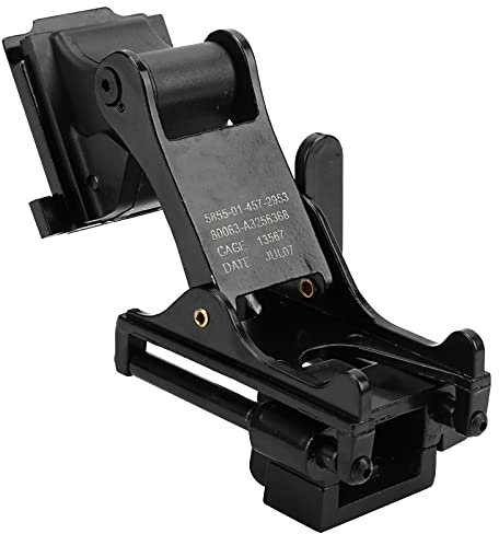 TOUISEDGI Nachtsichtadapter, Muldenkipper-Nachtsichtgerät-Adapter, Unterstützt Helm-M88-Halterung Für PVS-14 Nachtsichtgerät, Schwarz