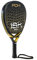 Brimley Padelschläger (Sandcoated) PDX18K | Elite 18K Carbon-Design | Ideal für Anfänger bis Profis | Extrem langlebig und leicht | Inklusive Eva-Schaum und Tragetasche