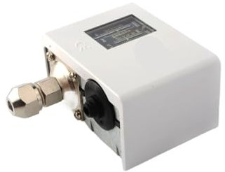 PC55 Pressure Switch G1/4 NPT1/4 DC24V AC110V 220V For Refrigeration System Available In Air Water Fluid Stable(Color:PC5508,Size:NPT 1-4_AC110V)