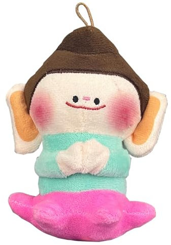 Peluche Bouddha, Peluche Bouddha en peluche | Pendentifs porte-clés en peluche de dessin animé | Pendentif de sac, petites peluches pour sac à dos, jouets de collection, poupées en peluche pour garçon