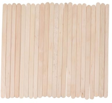 CANIGHT 100stücke Wiederverwendbar-wachsstäbchen Aus Holz Für Haarentfernung Spatel Für Wachs Für Gesicht Und Körper Sicher Und Langlebig Für Professionelle Und -anwendungen