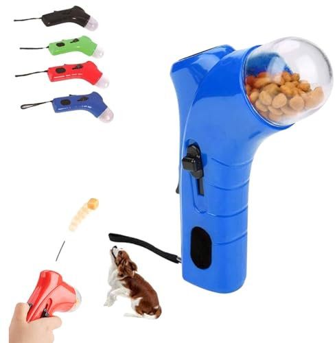 Leckerli Pistole Für Haustiere, Leckerlie Werfer Für Katzen Hunde, Lustiges Interaktives Hundespielzeug Futter Treat Dispensing Hund Interaktives Spielzeug Für Hunde Katzen Belohnung & Training