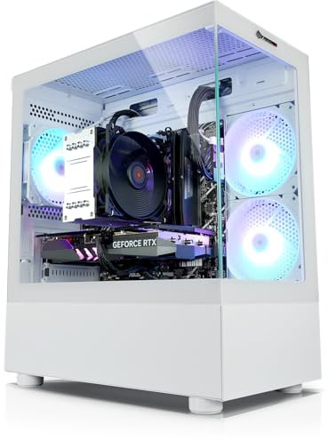 Kiebel Gaming PC Invader XS V AMD Ryzen 7 5800X, 32GB DDR4, Radeon RX 7600 XT 16 GB, 1TB M.2 SSD, WLAN, Bluetooth, Windows 11 [187171]