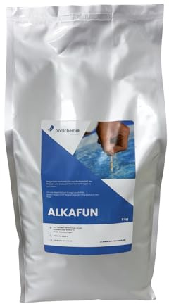 10 kg Alkafun - Pulver zum Anheben der Alkalinität (TA) / Karbonathärte (KH) im Pool - Heber Alkalinity (2X 5kg)