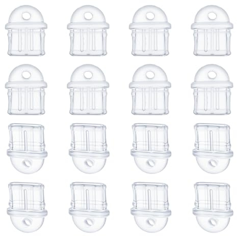 Hpmjz 50 Pcs USB C Dust Plug Cell Phone Dust Plug Type C Anti-Dust Cover Clear Charging Port Plugs Dusts Cover with Hanging Hole for Women Men Phones Earphones Laptops Accesories