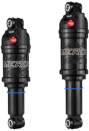 Bike Rear Shock, Mountain Bike Air Pressure Shock Absorber, 125mm/150mm/165mm/190mm Rear Air Shock for Folding Bike E-bike MTB (190 * 50mm)