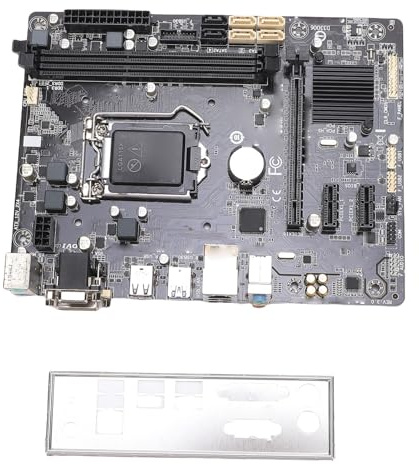 Denash Motherboard, Unterstützung für LGA 1150 CPU, Dual Channel DDR3 1600 MHz, USB3.0-Anschlüsse, Schnelle Datenverarbeitung, Effiziente Wärmeableitung mit - und -Unterstützung