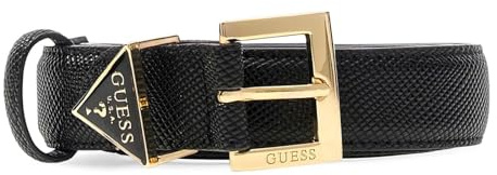 GUESS Gürtel Noelle II Adjustable Belt H25 W95 Black schwarz kürzbar