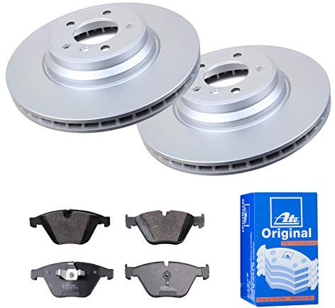 ATE Bremsen-Set 2 Bremsscheiben + Bremsbeläge Ø348 Einbau Vorne Bremsscheiben-Set Scheibenbremsen passend für BMW 3 E92 3 Touring E91 X1 E84
