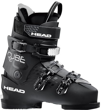 HEAD CUBE3 90 Skischuh Herren, Schwarz/Anthrazit, 28.5 (EU 44-44.5)