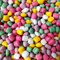 Coreani Mangini Kg 1 - Piccoli rombetti di Liquirizia confettati alla Frutta