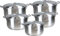Crescent Galaxy King Aluminium Casserole Stock Soup Cooking Pots with Lid (Whole Set)