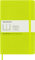 Moleskine Notizbuch mit linierten Seiten, Grün (Limone), Groß, 13 x 21 cm