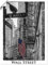 ARTLAND Wanddeko Poster & Kunstdrucke Wandposter 45x60 cm New York City Wall Street Börse Stadt USA Amerika Schwarz Weiß T9RW