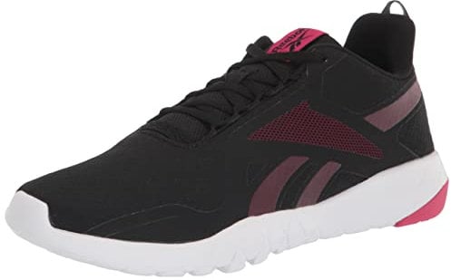 Reebok Damen Flexagon Force 3.0 Crosstrainer, Schwarz/Kastanienbraun/Pursuit Pink, 40.5 EU
