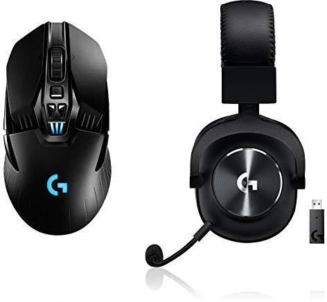 Logitech G Logitech G903 LIGHTSPEED Mouse Gaming Wireless PRO X Cuffie Gaming Wireless LIGHTSPEED