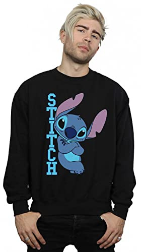 Disney Herren Lilo and Stitch Posing Sweatshirt