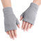 JIAHG Unisex Winter Fingerlose Handschuhe Warm Flanell Fäustlinge Pulswärmer Handstulpen Stulpen für Damen Herren Liebespaar Studenten