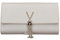 Valentino Divina SA Clutch Platino