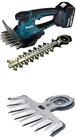 Makita DUM604RFX Akku-Grasschere 18V / 3,0 Ah, 1 Akku + Ladegerät + Grasscherblatt 16cm