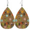 Ohrringe Für Frauen Weihnachts Nussknacker Schmuck Ohrringe Klassischen Tropfenohrringe 1 Paar Teardrop Leder Ohrringe, Für Mädchen, Frauen, Braut Party