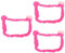 Gadpiparty 3 Pcs Display Dust Cover Pink Desk Decor Lcd Monitor Computer Monitor Cleaning Wipes Cat Monitor Cover Computer Monitor Clothes Lovely Monitor Dustproof Cover Polyester Frog