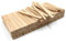 80x Holzleiste 10x8mm Buche lose Bastelklötzchen zum Basteln Bastelstäbe (Buche 10x8mm)
