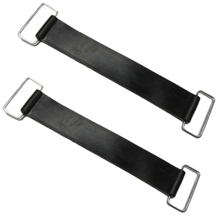 2 pcs Battery Straps Rubber Band, Battery Rubber strap for Motorcycle Scooter